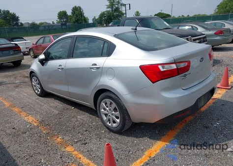 2012 Kia Rio Lx из США, поврежденный, VIN KNADM4A30C6057559